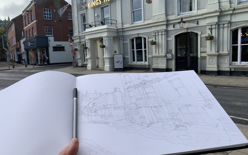 EE201395-66CA-44B5-A53F-A4A0AA6231FD_1_105_c kings-head-wimborne-urban-sketch