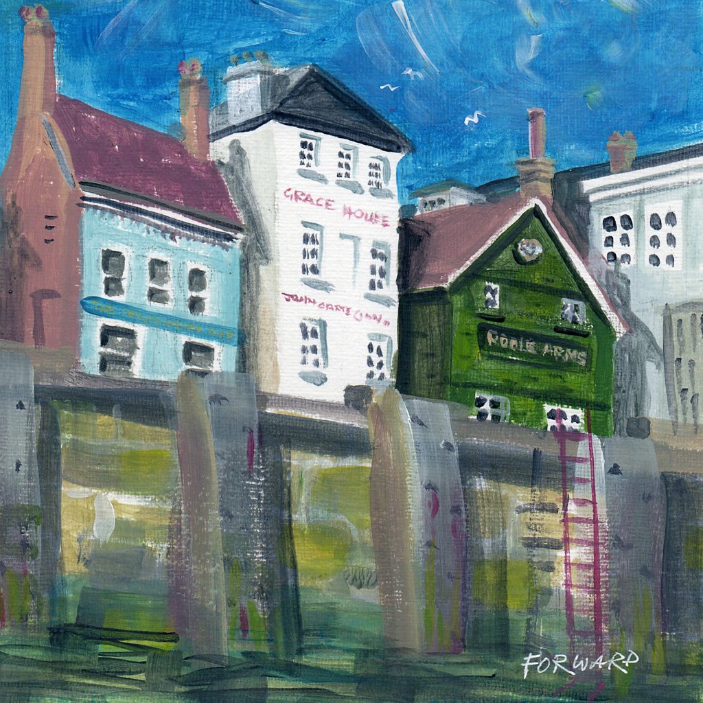 Poole Quay Original fine art by shaun forward