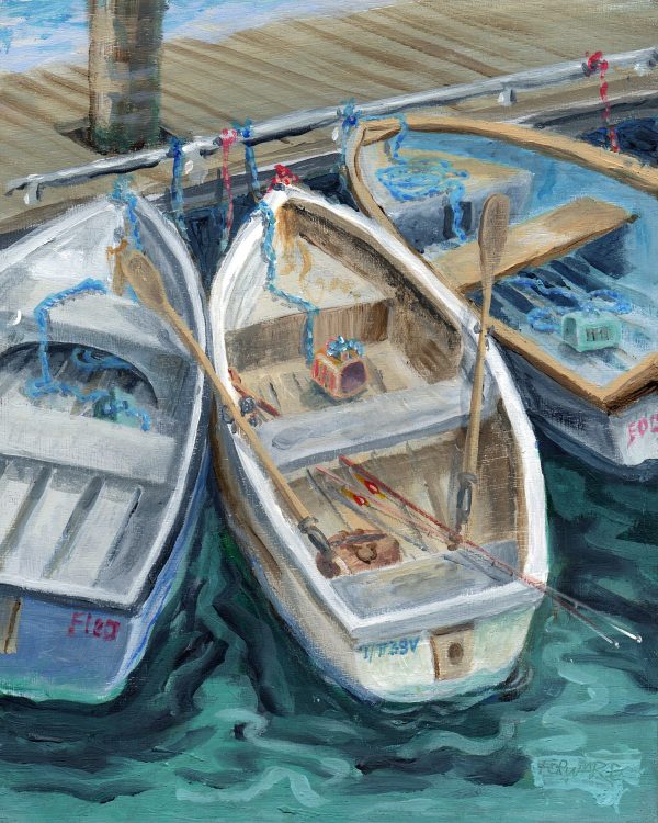 Going Fishing oil painting by Shaun Forward
