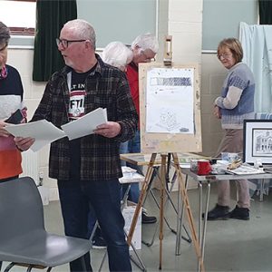 One-to-one full-day sketching workshop