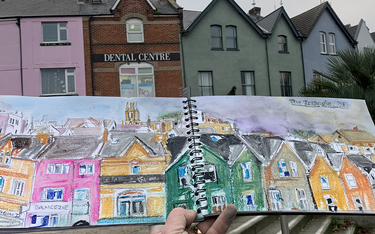 The Triangle sketched