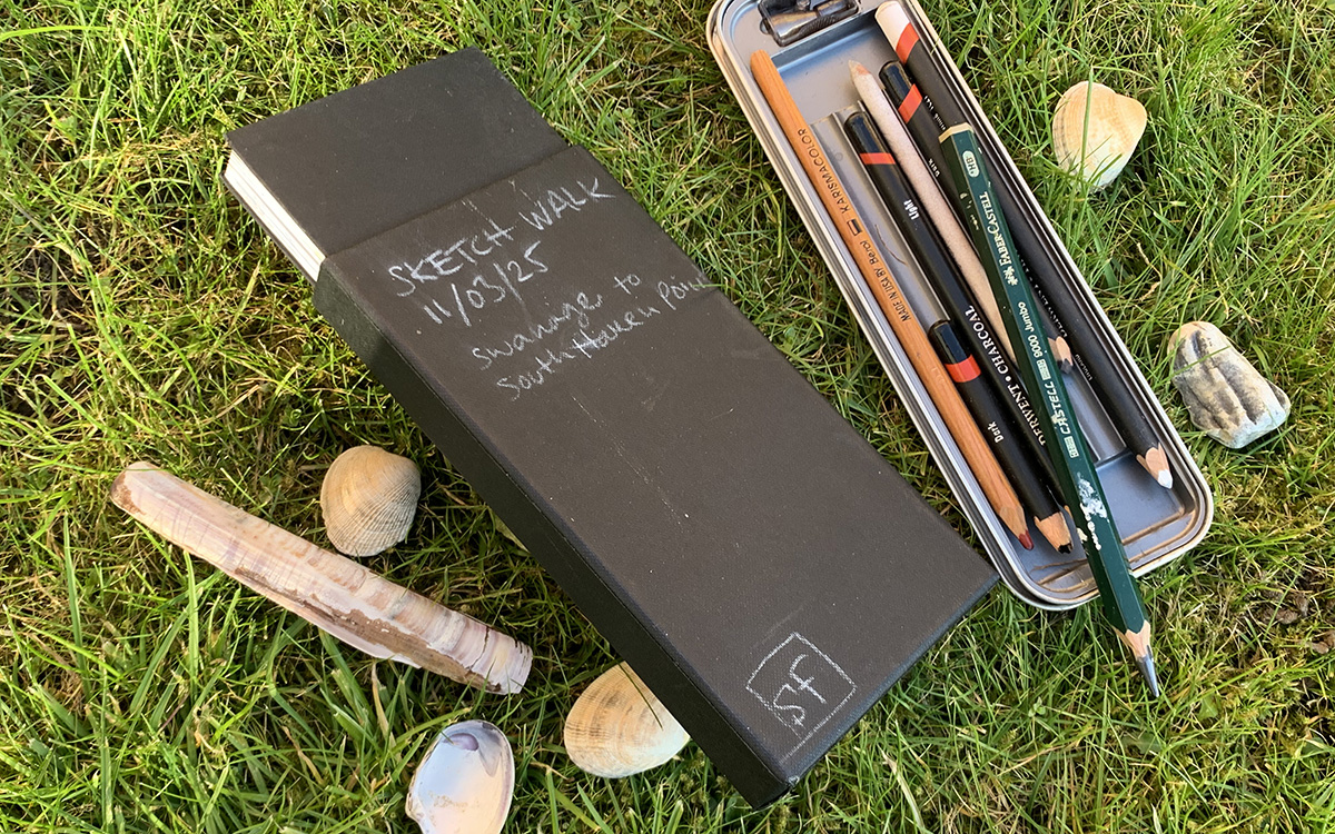 concertina sketchbook kit