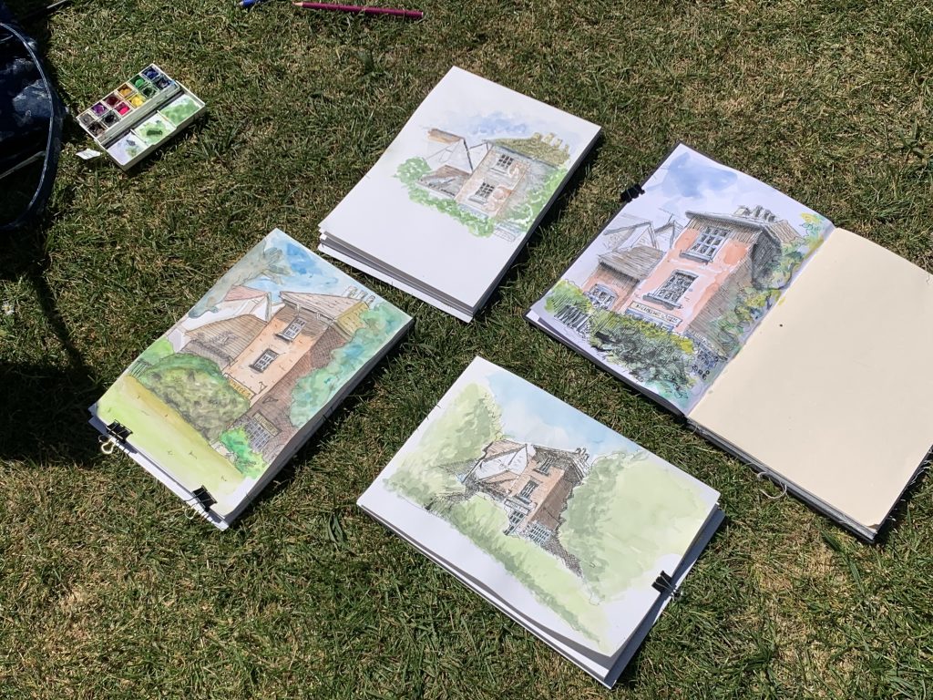 Throwdown Outdoor sketching workshop