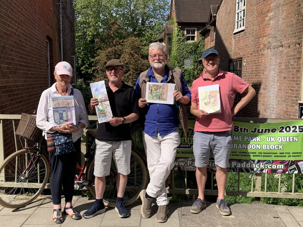 River group Outdoor sketchbooking workshop
