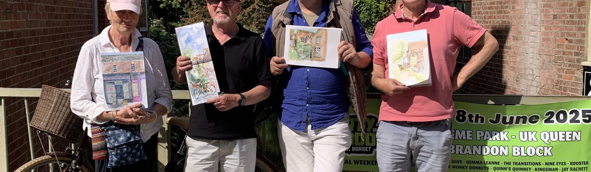 River group Outdoor sketchbooking workshop