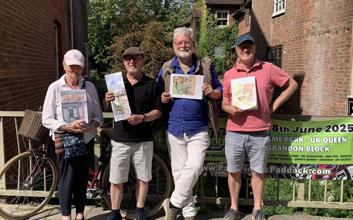 River group Outdoor sketchbooking workshop