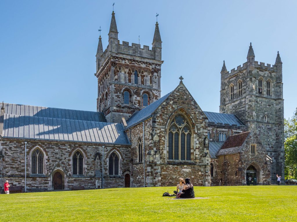 Wimborne Minster church