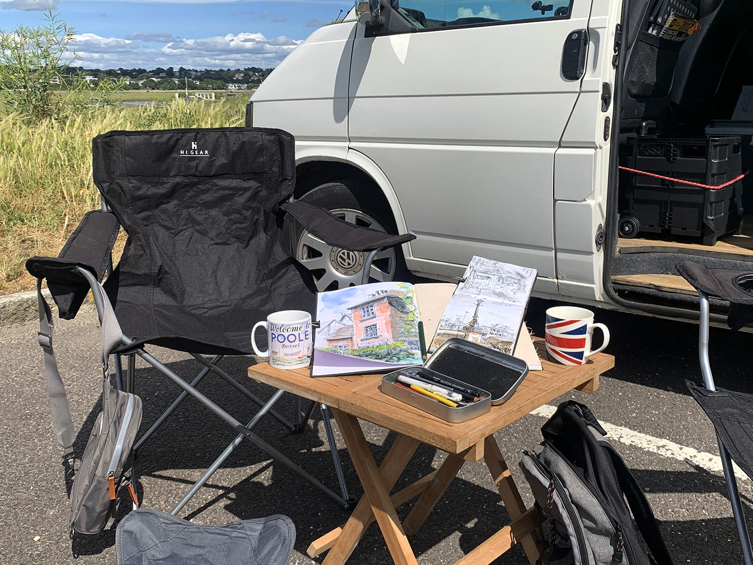 Campervan Sketchbooking Workshop