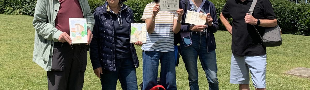 Improvers Urban Sketchers Workshop group IMG_1669 web