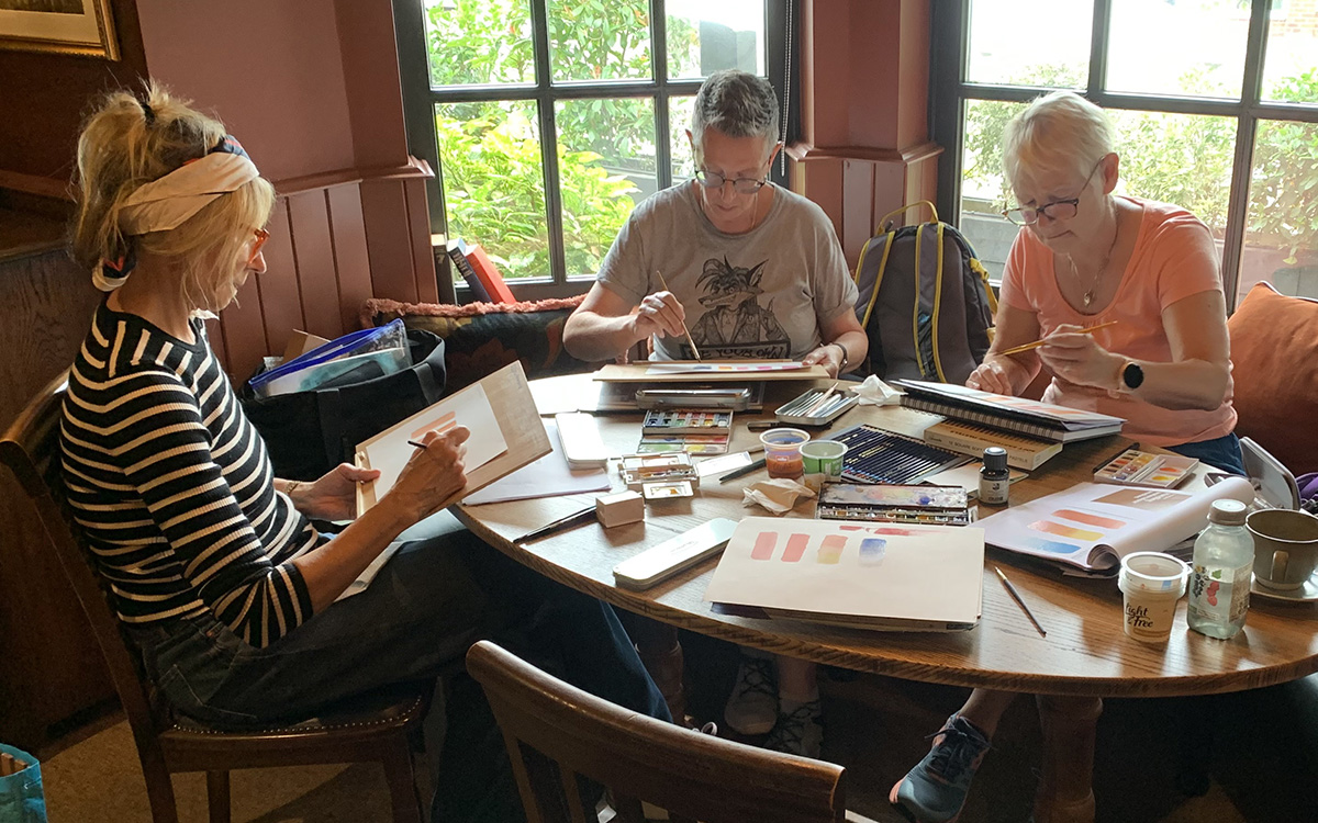 Shaun Forward Artist Libertine Sketching Workshop