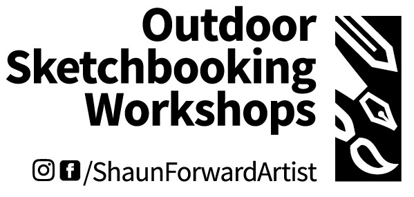 Shaun Forward Outdoor Sketchbooking Workshops logo