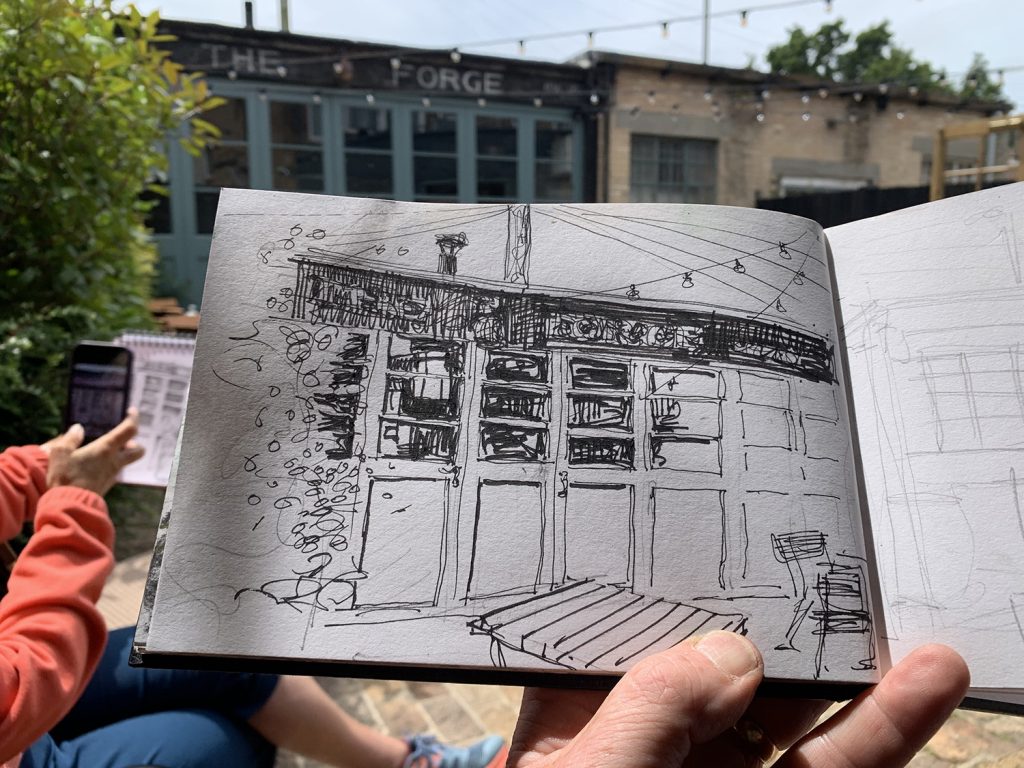 Shaun Forward Artist Libertine Sketching Workshop