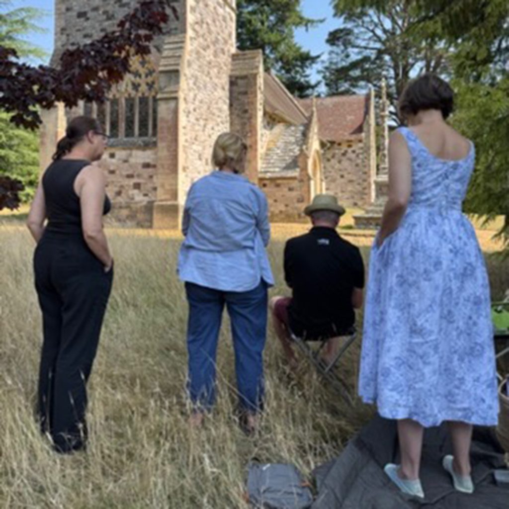 Pamphill Sketch Workshop with Shaun Forward Artist 12-08-25