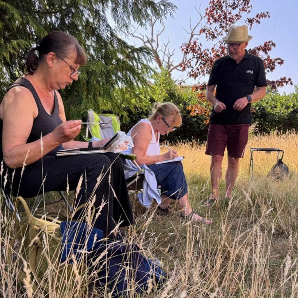 Pamphill Sketch Workshop with Shaun Forward Artist 12-08-25