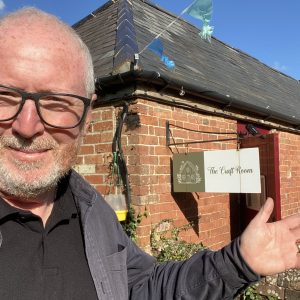 Urban Sketcher Shaun Forward at the Courtyard Centre