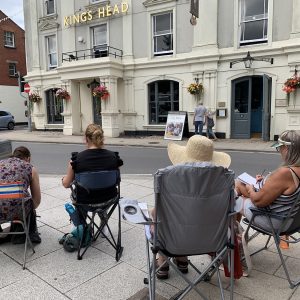 Sketching Workshop Kings Head Sketching Workshop 180725 IMG_2806 web