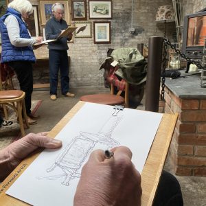 Urban Sketching Workshop - Piazzo Lounge, Wimborne 27-01-26