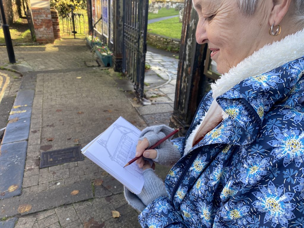 One-to-One Karen Hatch House Sketching