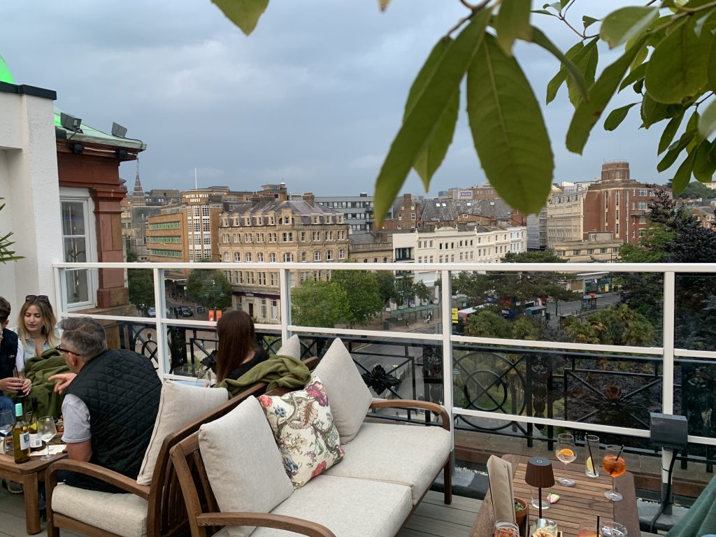 Urban sketching workshop at the botanist Bournemouth