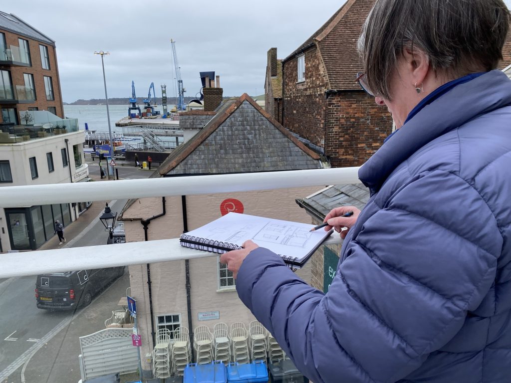 Poole Old Town Sketch Walk
