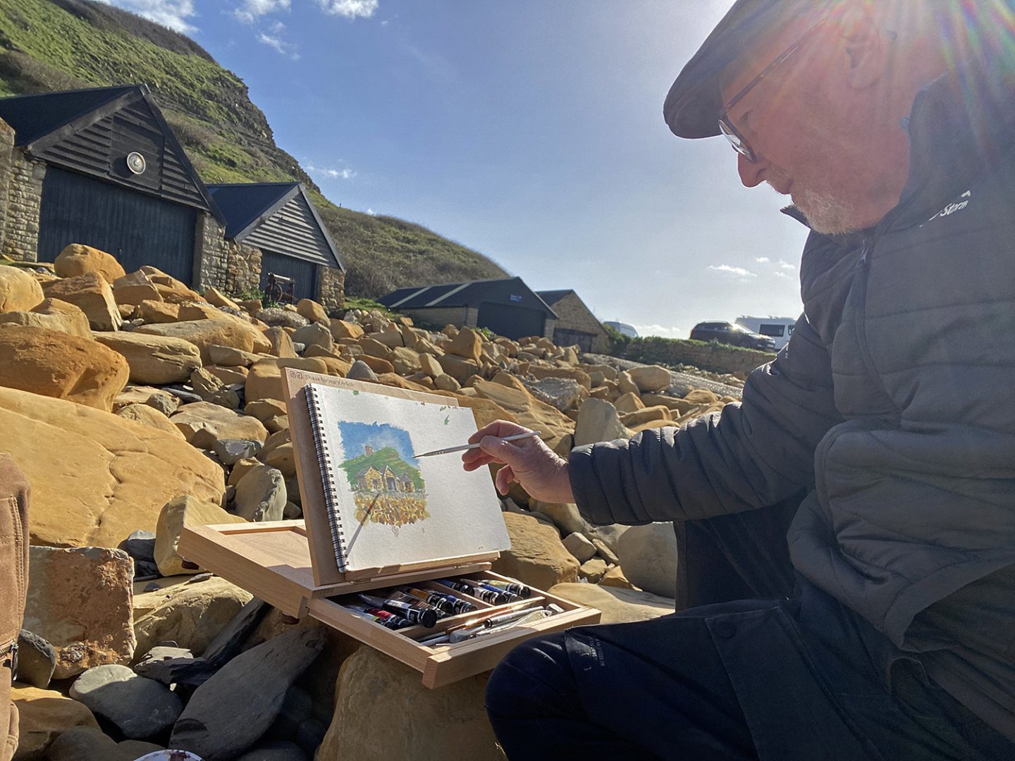 Shaun's small box easel