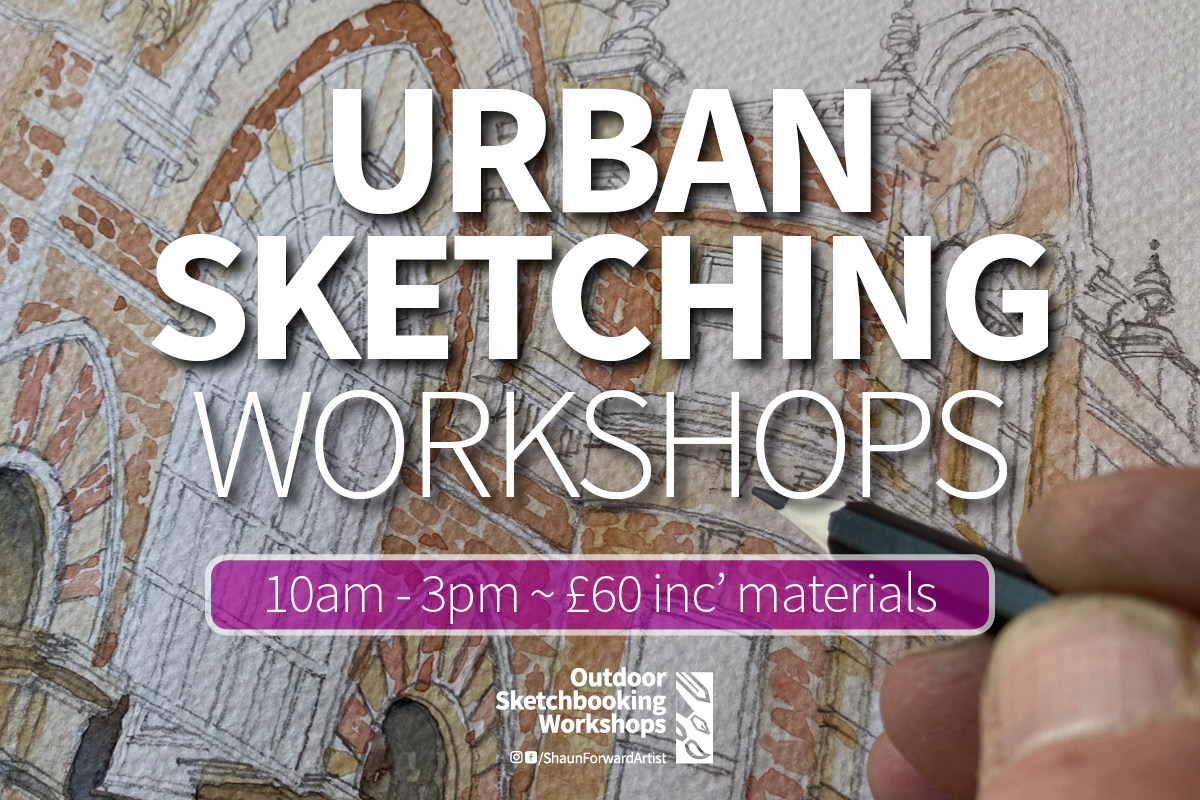 OSW generic promo slide price westbourne Sketching Workshop in Bournemouth 10am-3pm £60 basic materials included