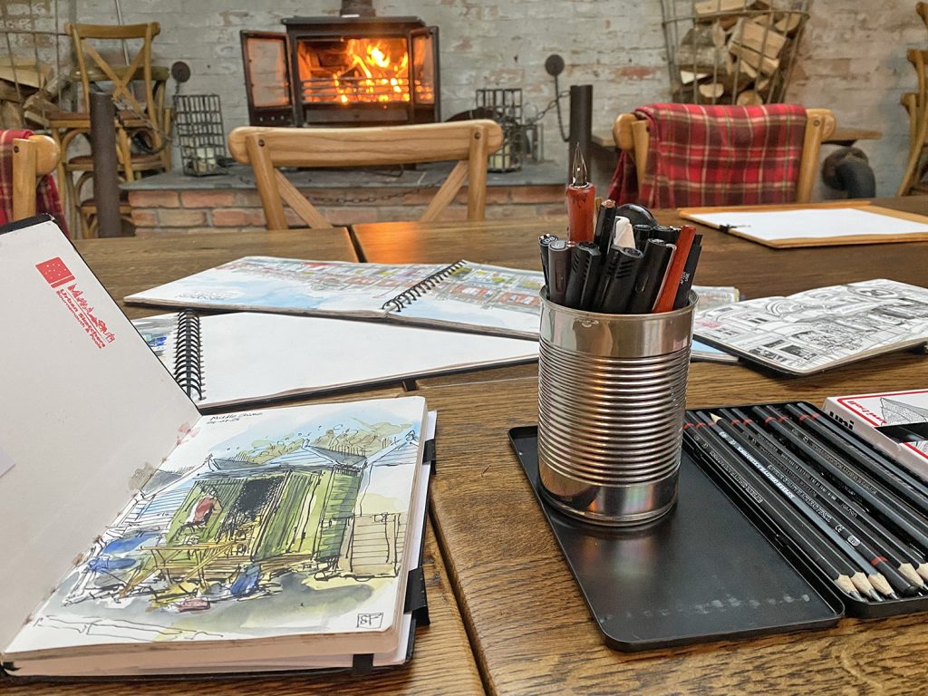 indoor sketching workshop this qutumn & winter