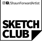 shaun forward sketch club logo