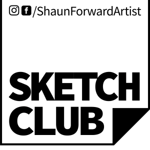 shaun forward sketch club logo