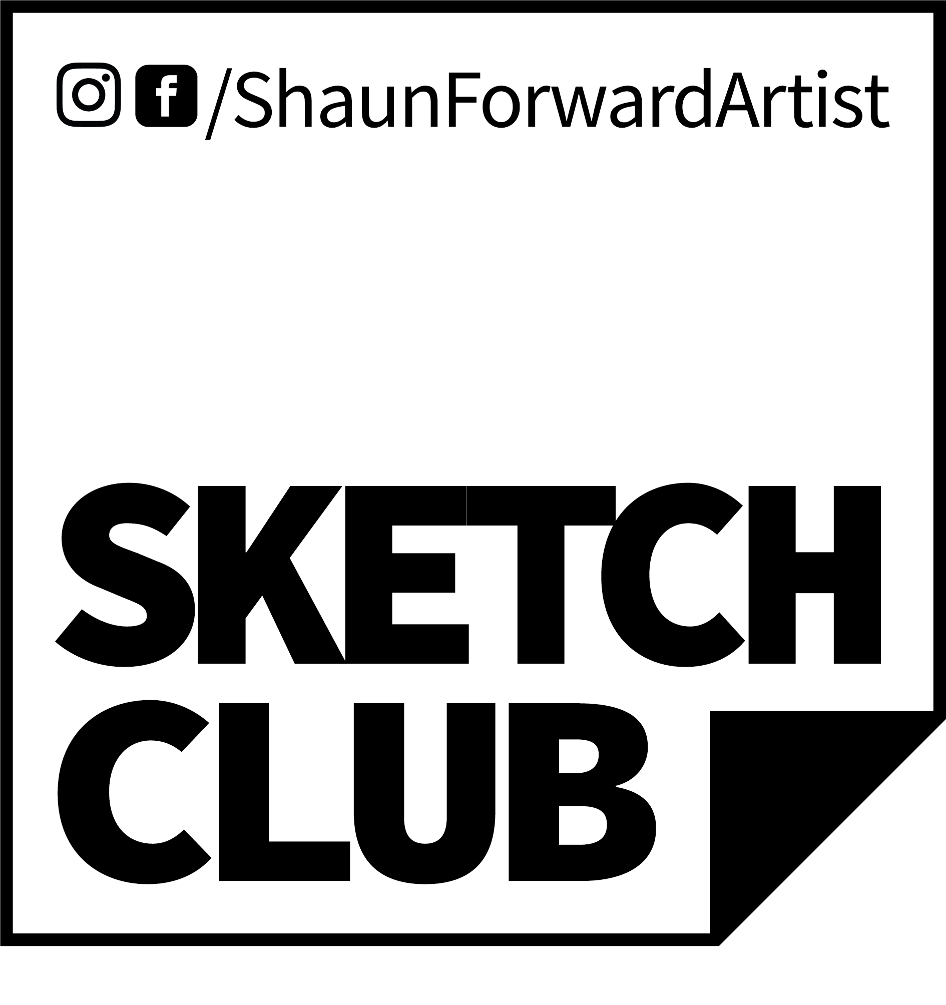 shaun forward sketch club logo
