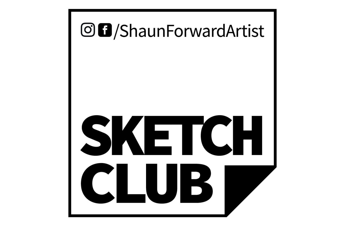 Sketch Club graphic 1500x1125px Shaun Forward Sketch Club logo